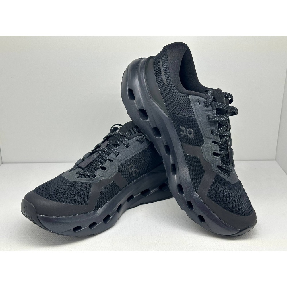 On Cloudrunner 3 Womens Running Shoes Black Black 3WG10051043 Size 8.5